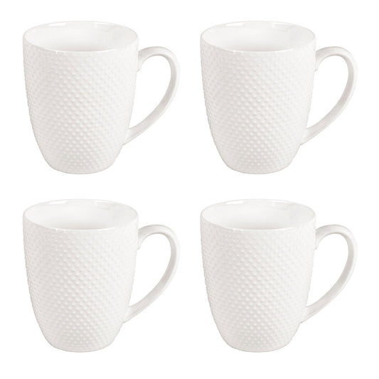 Shervin Verkil Prominence New Bone China 4-Piece Mug Set