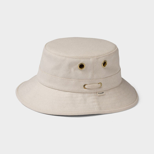 Tilley The Iconic T1 Bucket Hat Size 7 3/4 - Natural