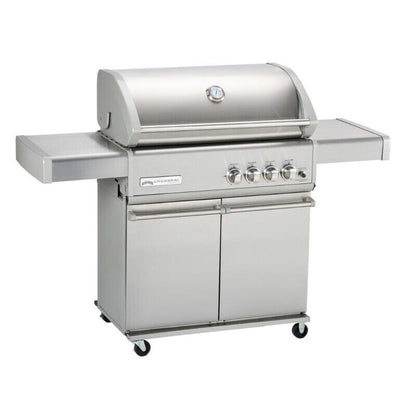 Crossray Infrared 4 Burner Trolley BBQ Grill