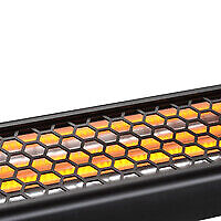 Heatstrip Intense 2200W Black Range Outdoor Alfresco Radiant Heater