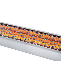 Heatstrip Intense 2200W White Range Outdoor Alfresco Radiant Heater