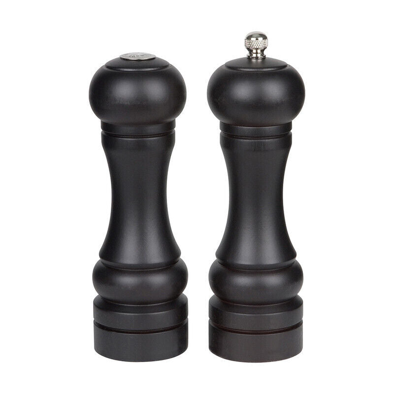 Trudeau Seville Salt & Pepper Mill 15cm - Black