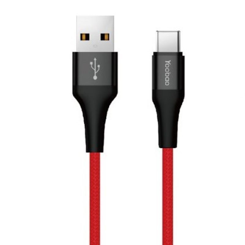 Yoobao Type-C Flash Charge Cable - Red